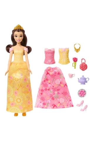 Cofanetto bambola Belle Disney - 11 pezzi - Da 3 anni