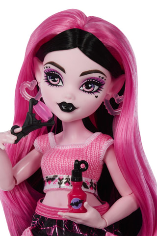 Cofanetto bambola Draculaura Monster High - 13 pezzi - Da 4 anni