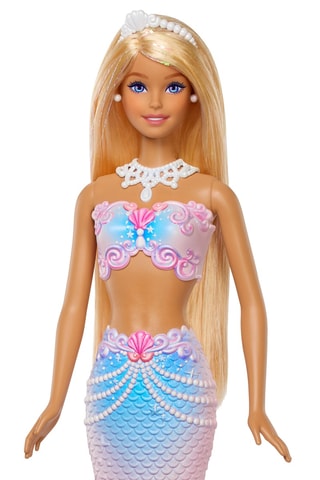 Bambola Barbie Sirenetta Bolle di Sapone - 4 pezzi - Da 3 anni
