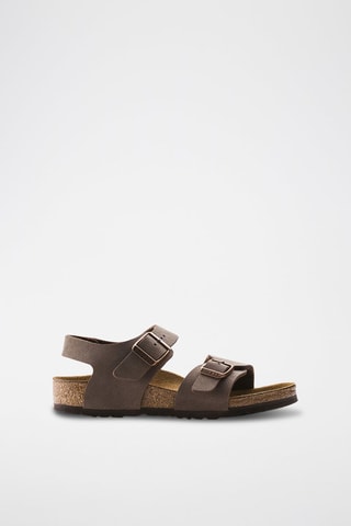 Leren Sandalen New York - Lichtbruin - Smal