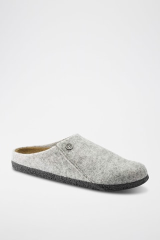 Pantoffels Zermat - Grijs - Smal