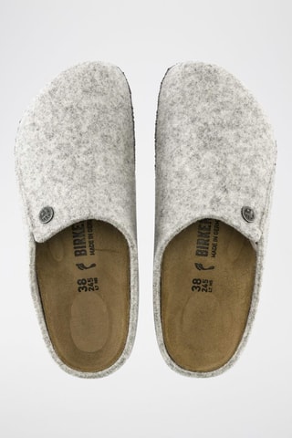 Pantoffels Zermat - Grijs - Smal