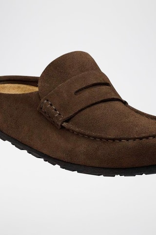 Nubuck Clogs Naples - Bruin - Smal