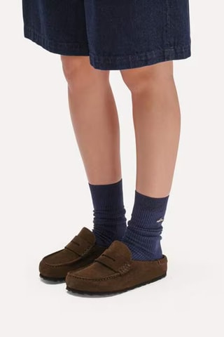Nubuck Clogs Naples - Bruin - Smal