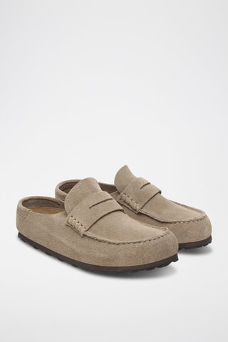 Nubuck Clogs Naples - Taupe - Smal