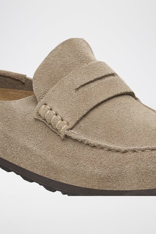 Nubuck Clogs Naples - Taupe - Smal