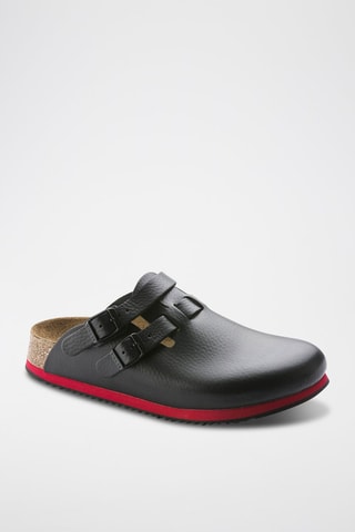 Nubuck Clogs Kay SL - Zwart - Smal