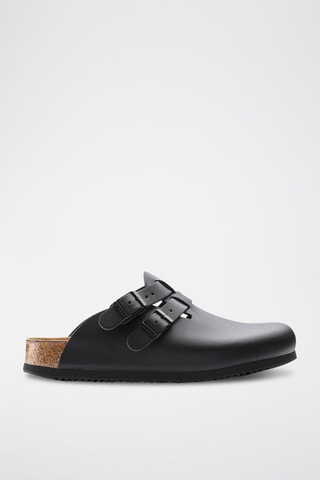 Leren Clogs Kay SL - Zwart - Smal