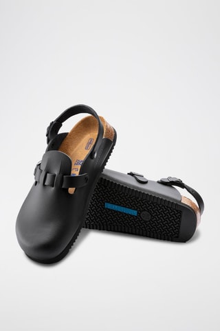 Leren Clogs Kay SL - Zwart - Smal