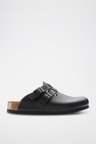 Leren Clogs Kay SL - Zwart - Normaal