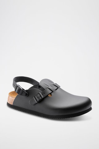 Leren Clogs Kay SL - Zwart - Normaal