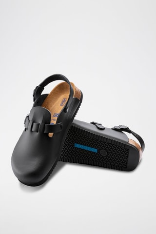Leren Clogs Kay SL - Zwart - Normaal