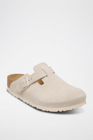 Nubuck Clogs Boston - Beige - Smal 