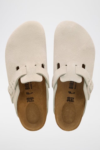 Nubuck Clogs Boston - Beige - Smal 