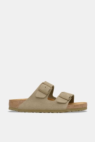 Nubuck Muiltjes Arizona - Taupe - Smal