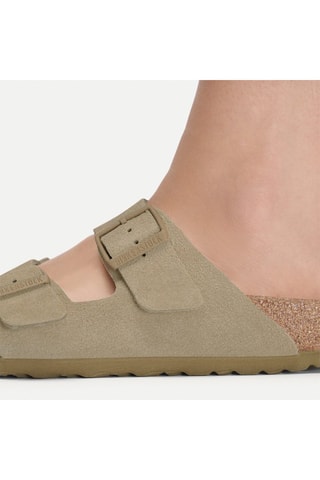 Nubuck Muiltjes Arizona - Taupe - Smal