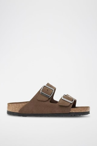 Nubuck Muiltjes Arizona - Bruin - Normaal