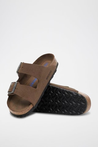 Nubuck Muiltjes Arizona - Bruin - Normaal