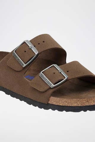 Nubuck Muiltjes Arizona - Bruin - Normaal