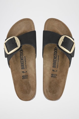 Nubuck Muiltjes Madrid - Zwart - Smal
