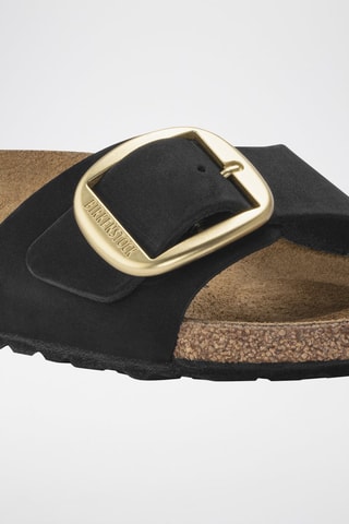 Nubuck Muiltjes Madrid - Zwart - Smal