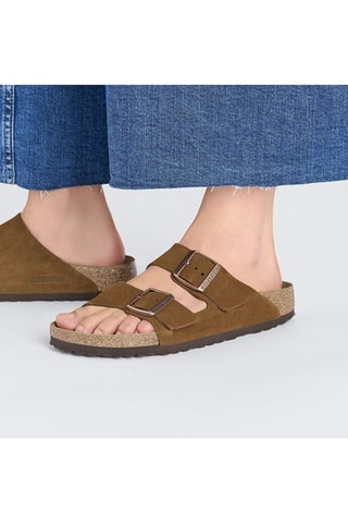 Nubuck Muiltjes Arizona - Camel - Smal