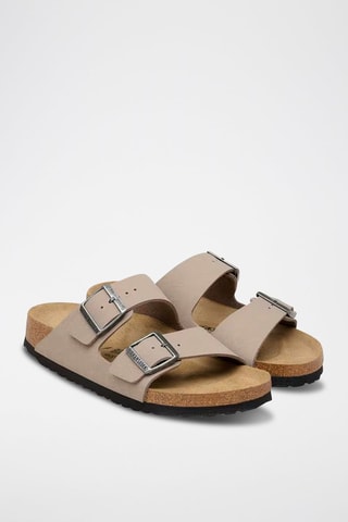 Muiltjes Arizona - Taupe - Smal