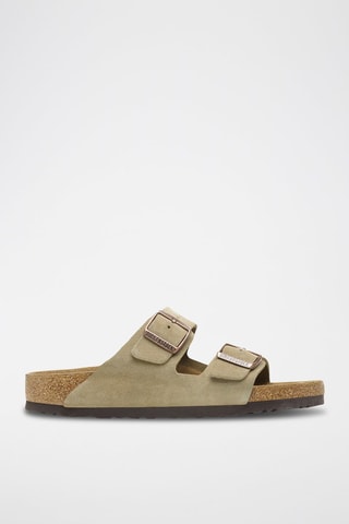 Nubuck Muiltjes Arizona - Taupe - Smal