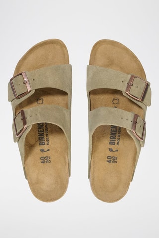 Nubuck Muiltjes Arizona - Taupe - Smal