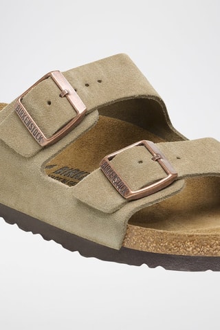 Nubuck Muiltjes Arizona - Taupe - Smal