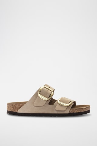 Nubuck Muiltjes Arizona - Beige - Normaal