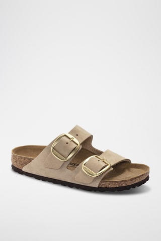 Nubuck Muiltjes Arizona - Beige - Normaal