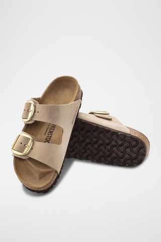 Nubuck Muiltjes Arizona - Beige - Normaal