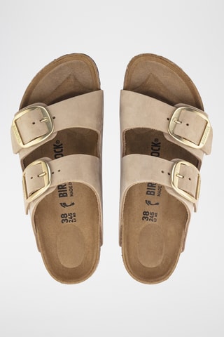 Nubuck Muiltjes Arizona - Beige - Normaal