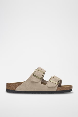 Nubuck Muiltjes Arizona - Zwart - Normaal