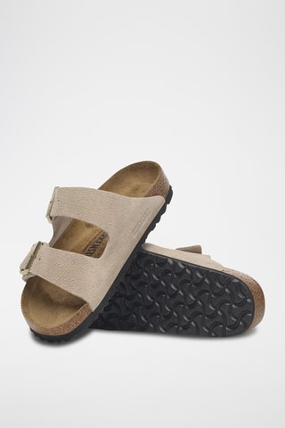 Nubuck Muiltjes Arizona - Zwart - Normaal