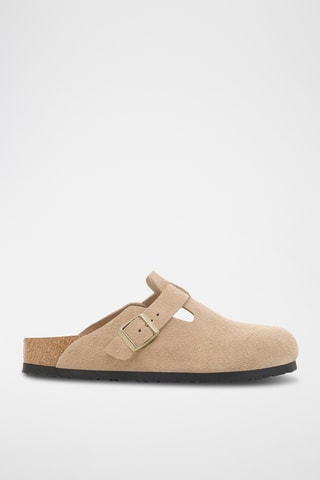 Nubuck Clogs Boston - Beige - Normaal