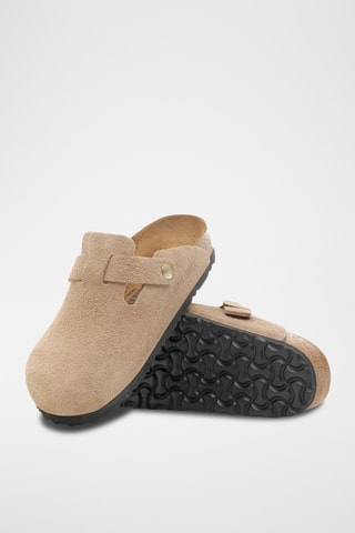 Nubuck Clogs Boston - Beige - Normaal