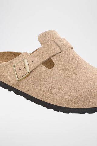 Nubuck Clogs Boston - Beige - Normaal