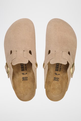 Nubuck Clogs Boston - Beige - Normaal
