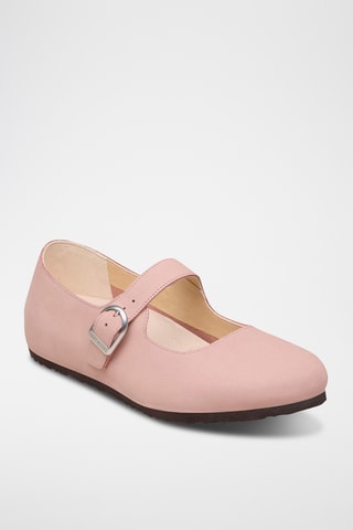 Nubuck Mary Janes Santa Clarita - Roze