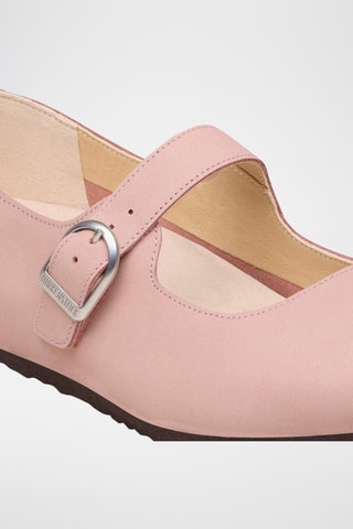Nubuck Mary Janes Santa Clarita - Roze