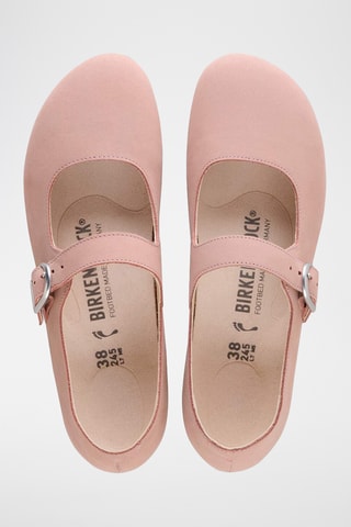 Nubuck Mary Janes Santa Clarita - Roze