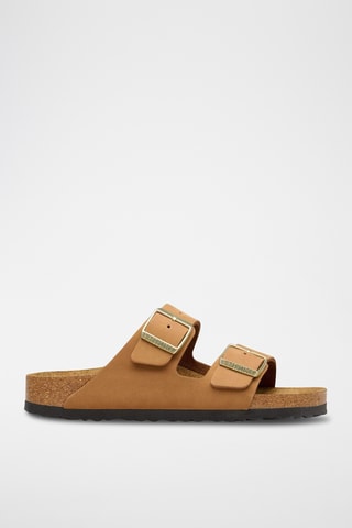 Nubuck Muiltjes Arizona - Bruin - Normaal