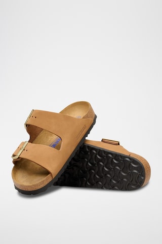Nubuck Muiltjes Arizona - Bruin - Normaal