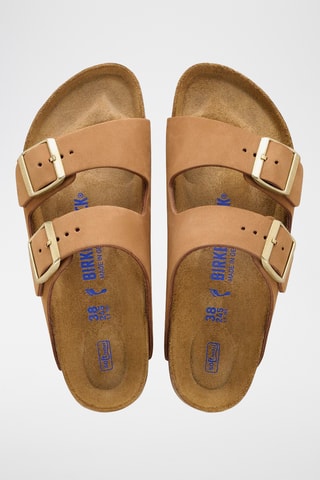 Nubuck Muiltjes Arizona - Bruin - Normaal