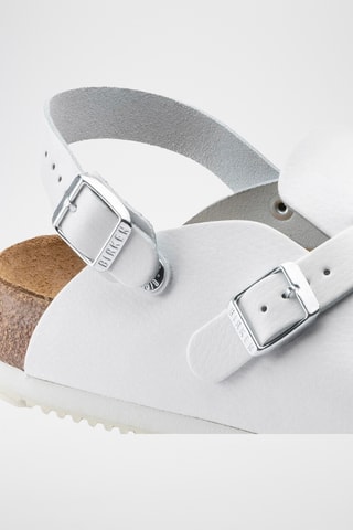 Leren Clogs - Wit - Normaal