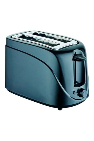 Tostadora - 600-700 W - 2 ranuras - Negro