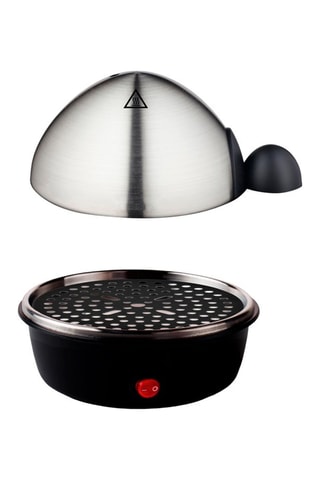 Huevera eléctrica de acero inoxidable - 350 W - 7 huevos
