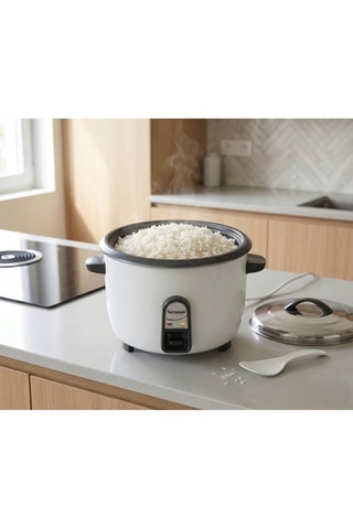 Arrocera de acero inoxidable - 1600 W - 4,2 l